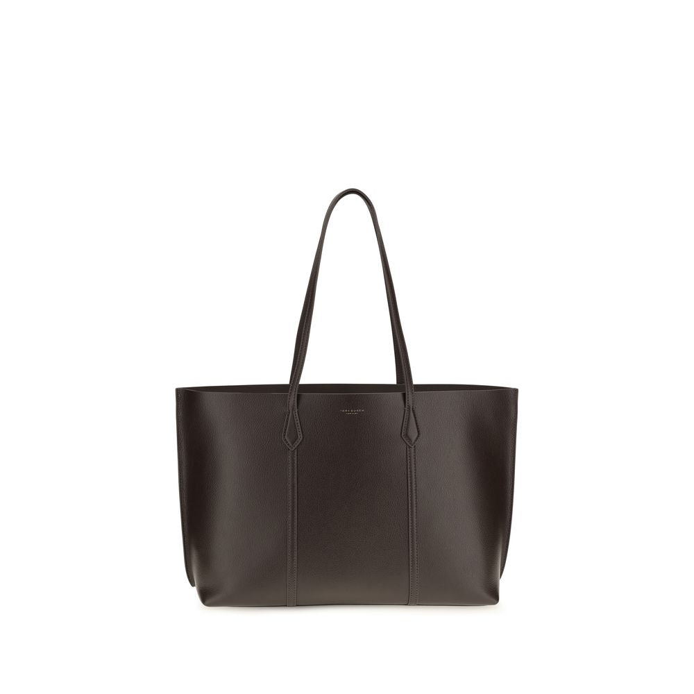 Tory Burch Brown Calf Leather Tote Bag