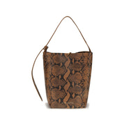 Benedetta Bruzziches Brown Calf Leather Shoulder Bag