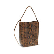 Benedetta Bruzziches Brown Calf Leather Shoulder Bag