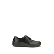 Prada Black Calf Leather Low Top Sneakers
