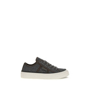 Brunello Cucinelli Gray Suede Sneakers