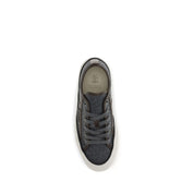 Brunello Cucinelli Gray Suede Sneakers