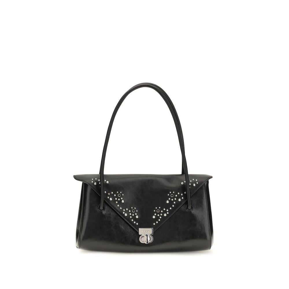 Marni Black Calf Leather Shoulder Bag