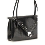Marni Black Calf Leather Shoulder Bag
