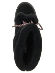 Jimmy Choo Black Lamb Leather Flat Boots