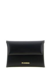 Jil Sander Black Calfskin Wallets