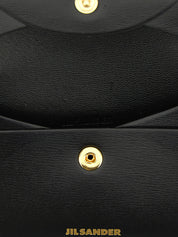 Jil Sander Black Calfskin Wallets