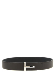Tom Ford Multicolor Calfskin Reversible Belt