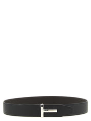 Tom Ford Multicolor Calfskin Reversible Belt