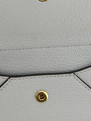 Chloé Light Blue Goat Leather Cardholder