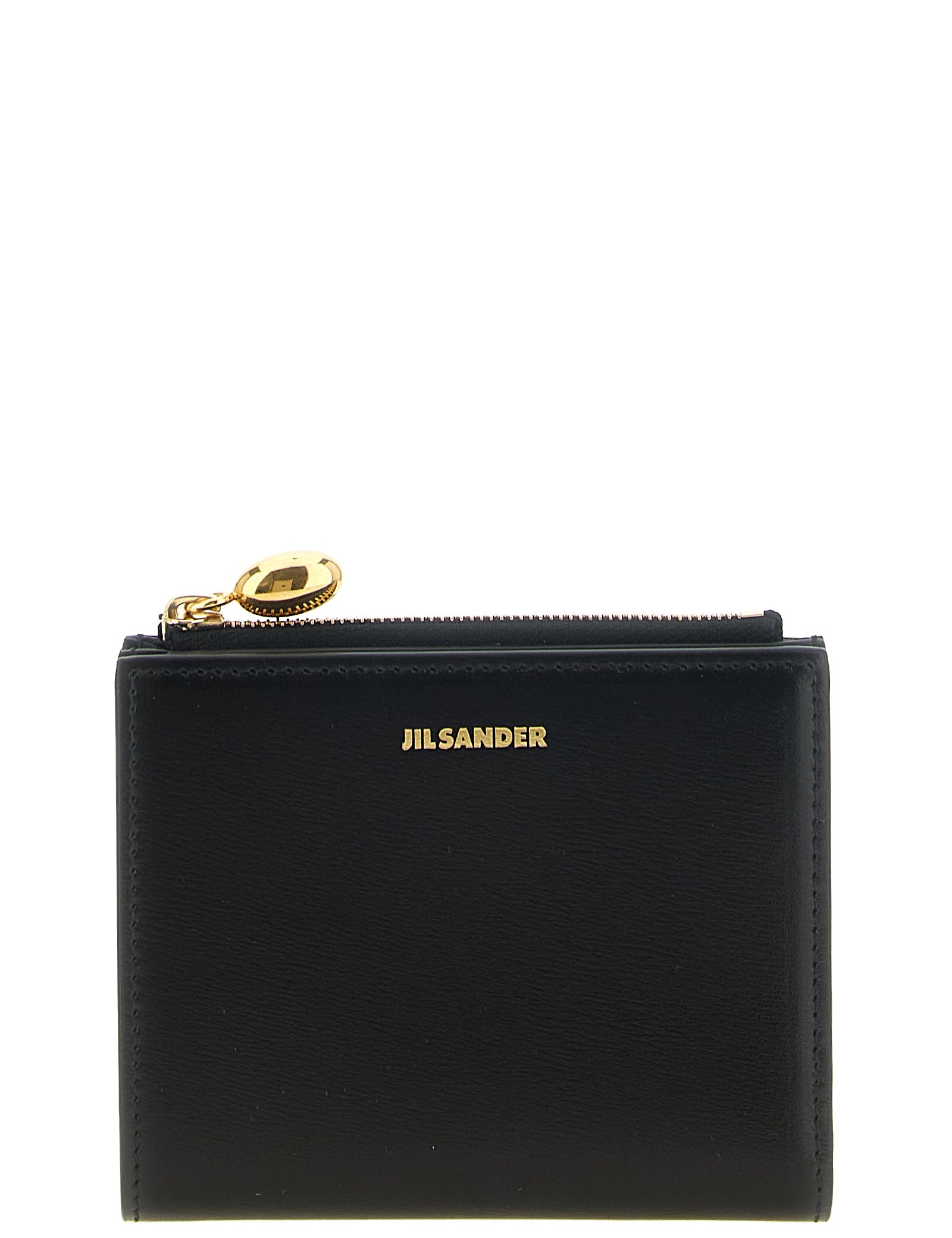 Jil Sander Black Calfskin Mini Wallet