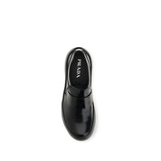 Prada Black Calf Leather Loafers