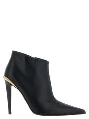Giuseppe Zanotti Black Lamb Leather Ankle Boots