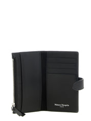 Maison Margiela Black Calfskin Cardholder