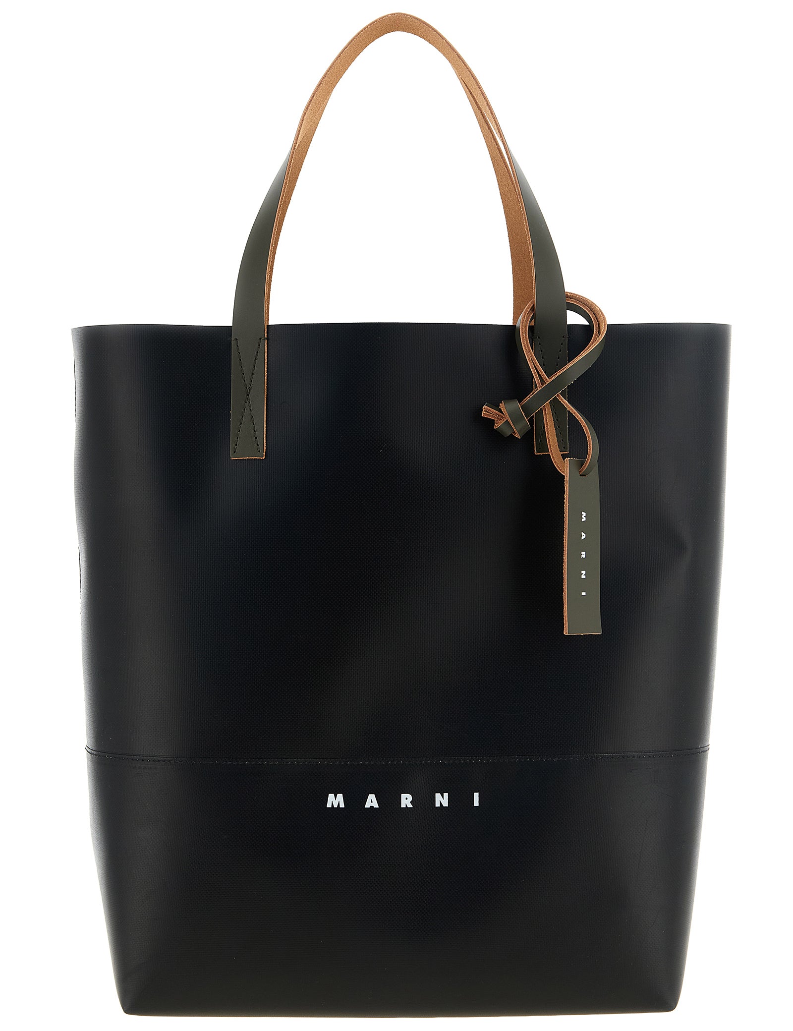 Marni Black Polyester Tote Bag