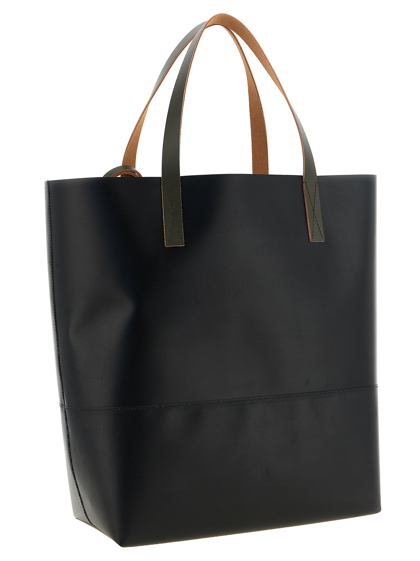 Marni Black Polyester Tote Bag