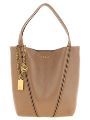 Chloé Garnet Cowhide Tote Bag