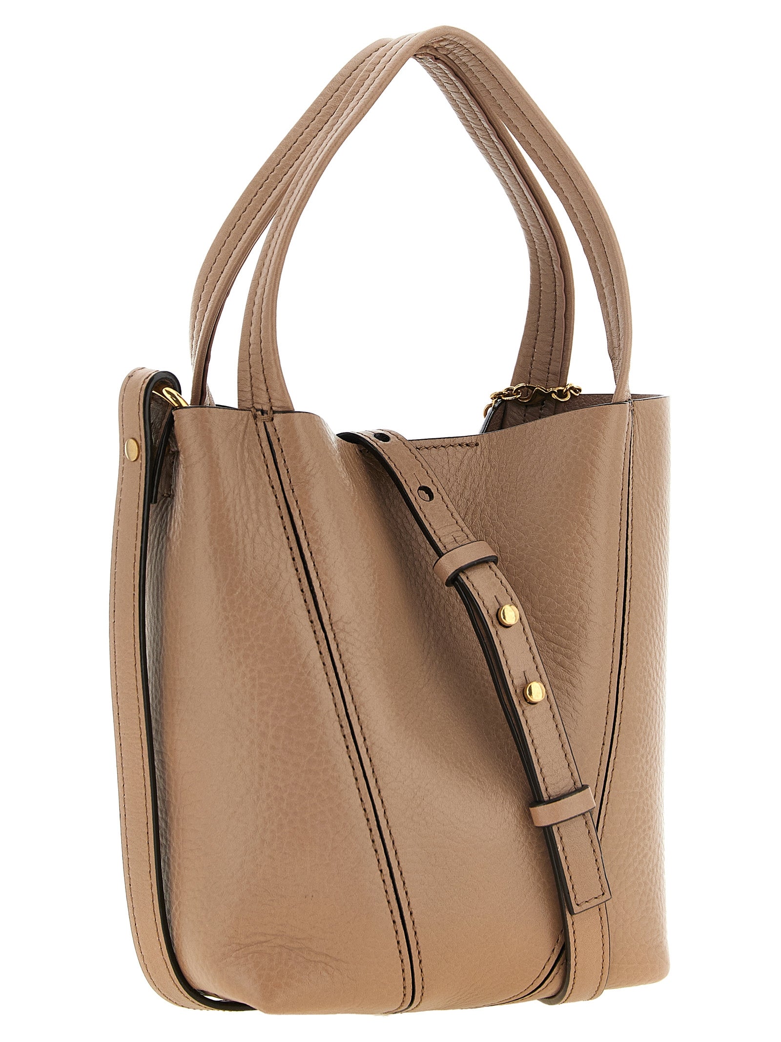 Chloé Garnet Cowhide Tote Bag