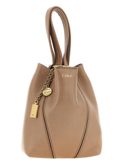 Chloé Garnet Cowhide Tote Bag