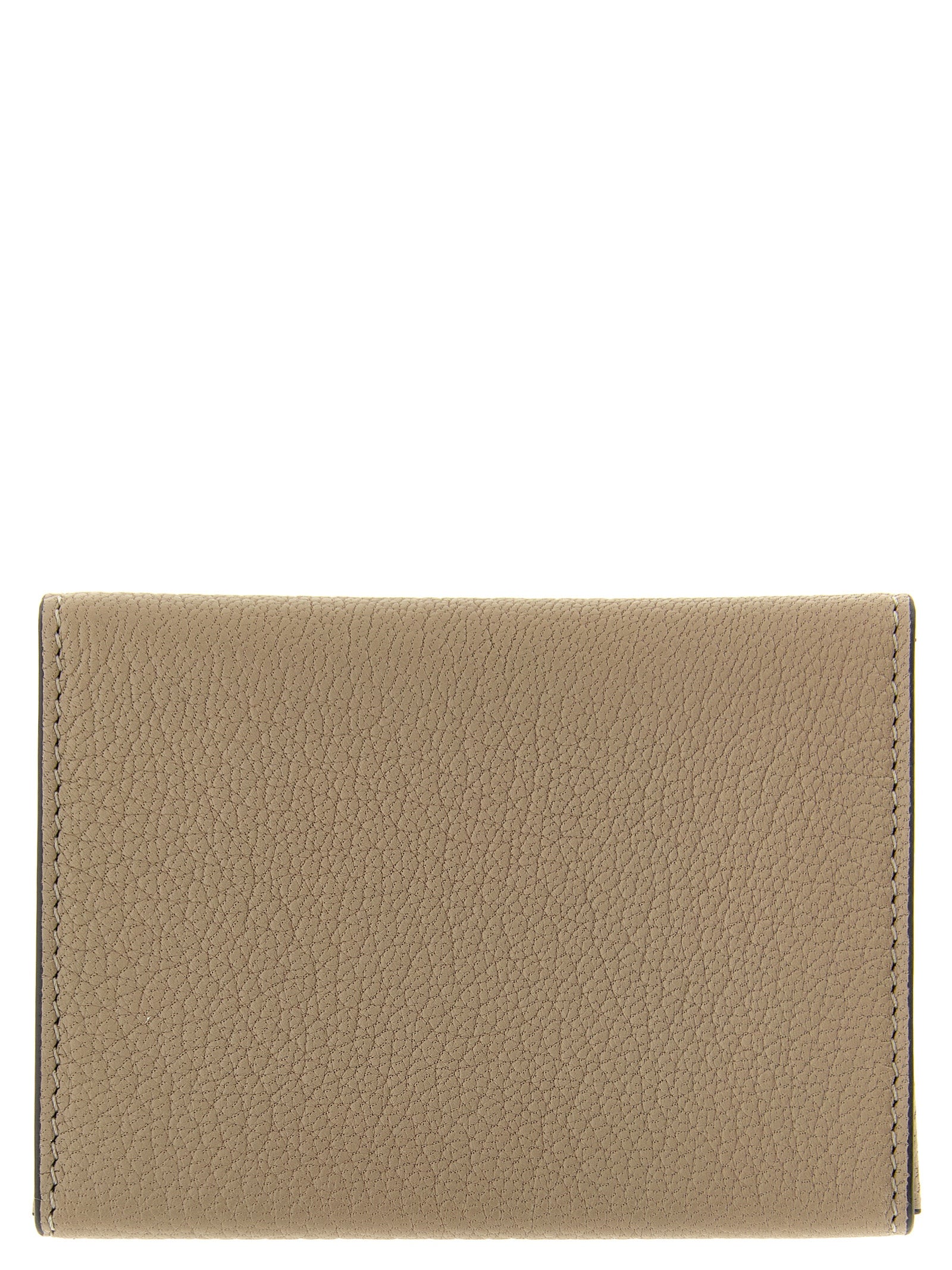 Chloé Beige Goatskin Cardholder