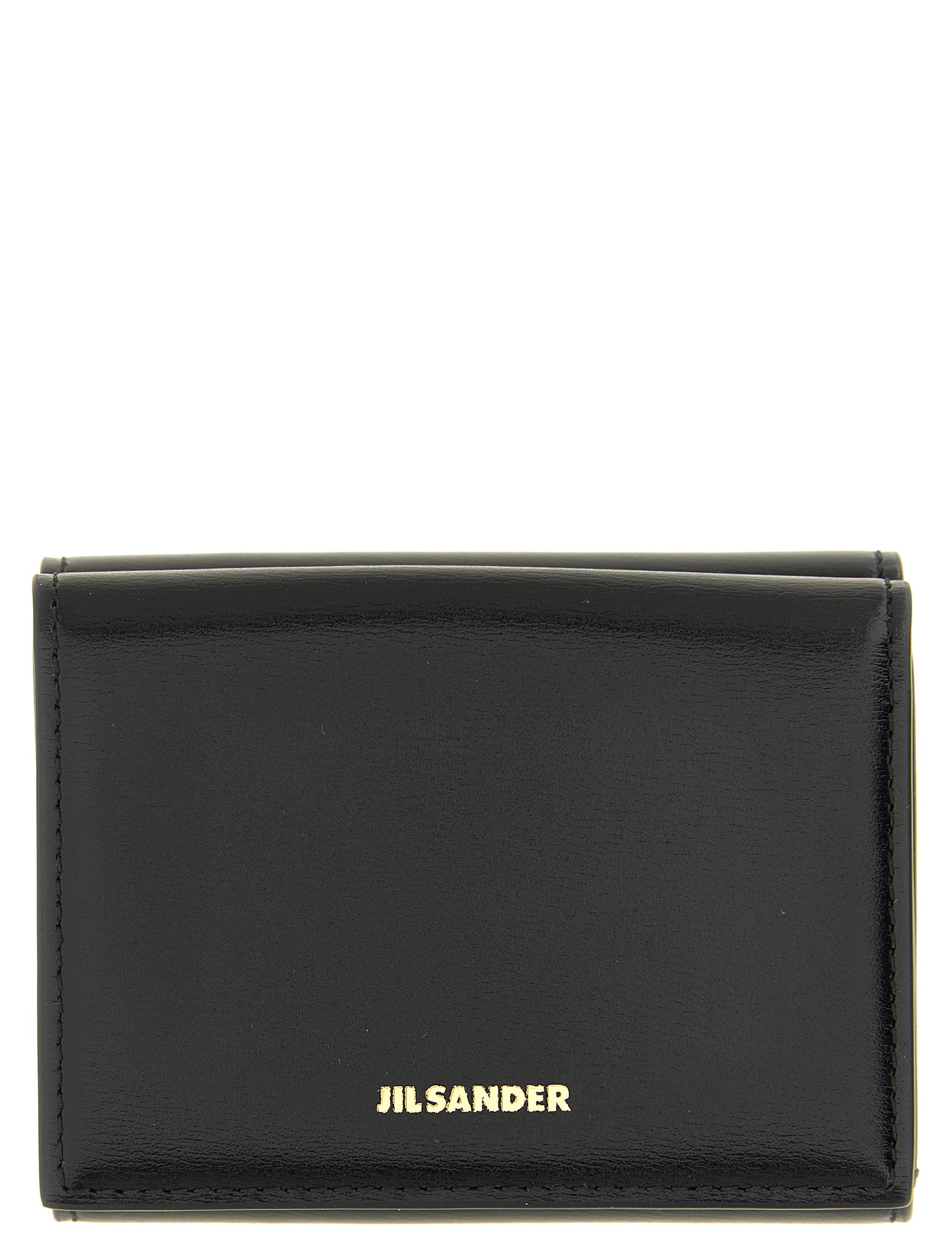 Jil Sander Black Calfskin Cardholder