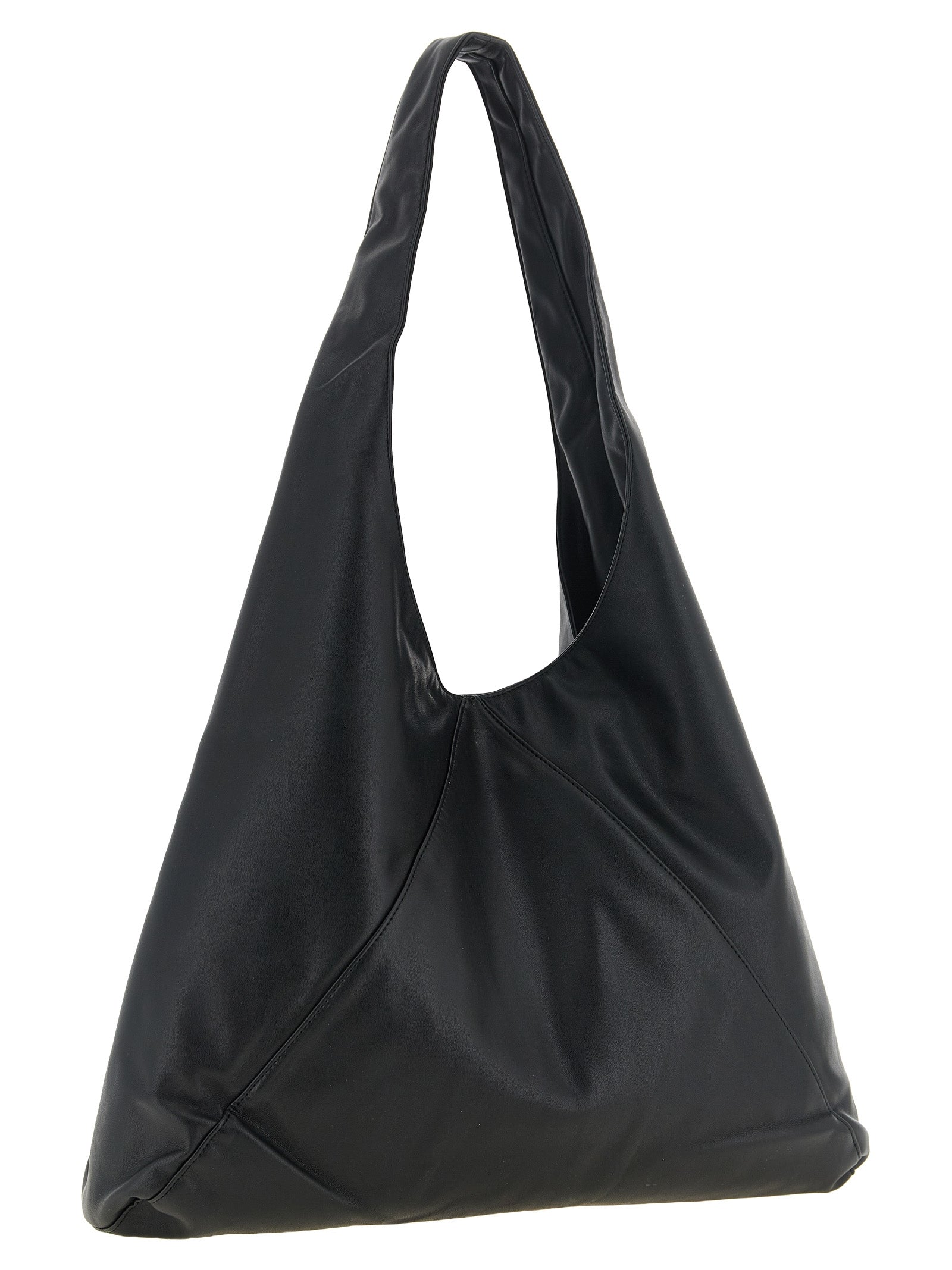 Maison Kitsuné Black Polyethylene Shoulder Bags