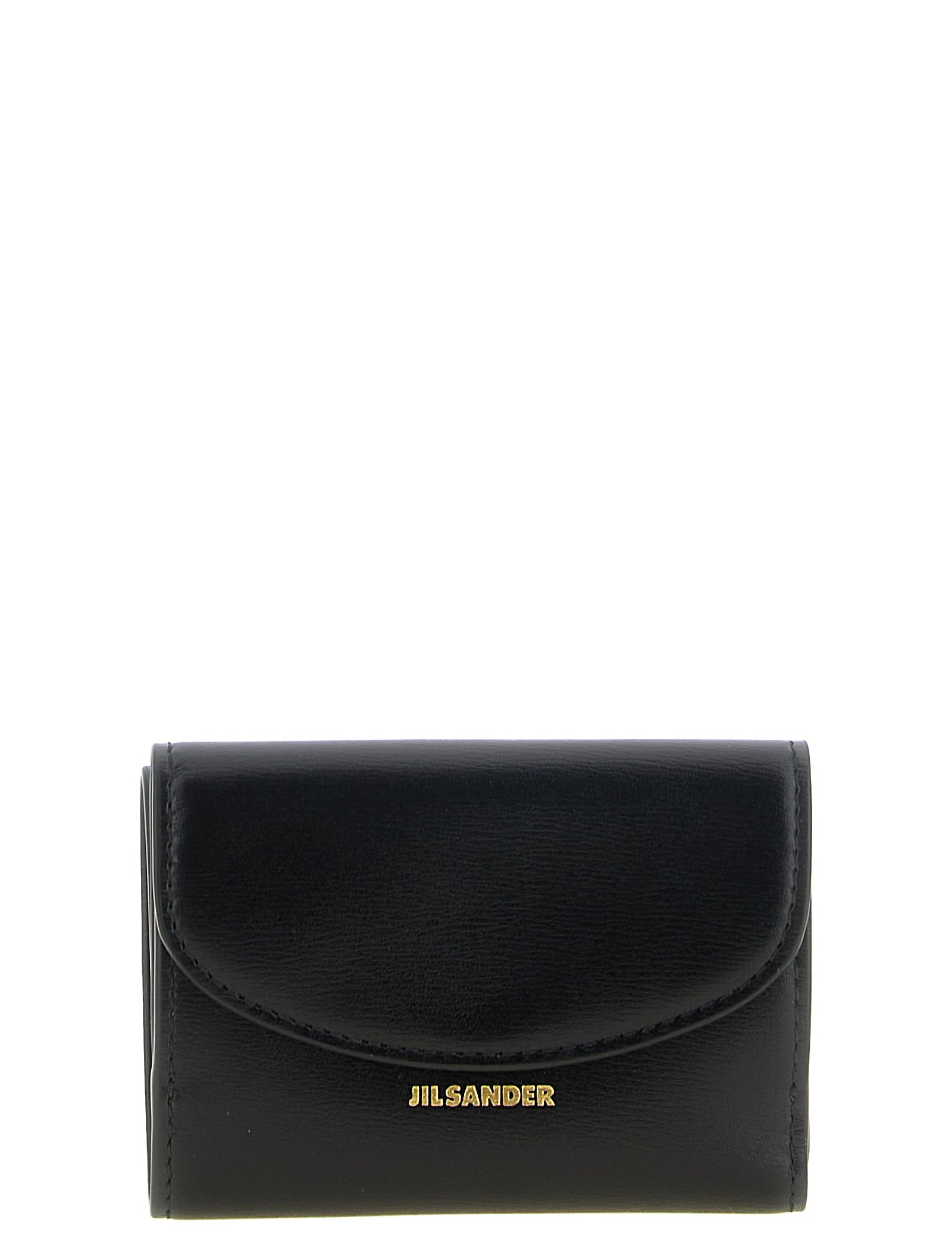 Jil Sander Black Calfskin Cardholder
