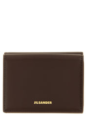 Jil Sander Dark Brown Calfskin Wallet