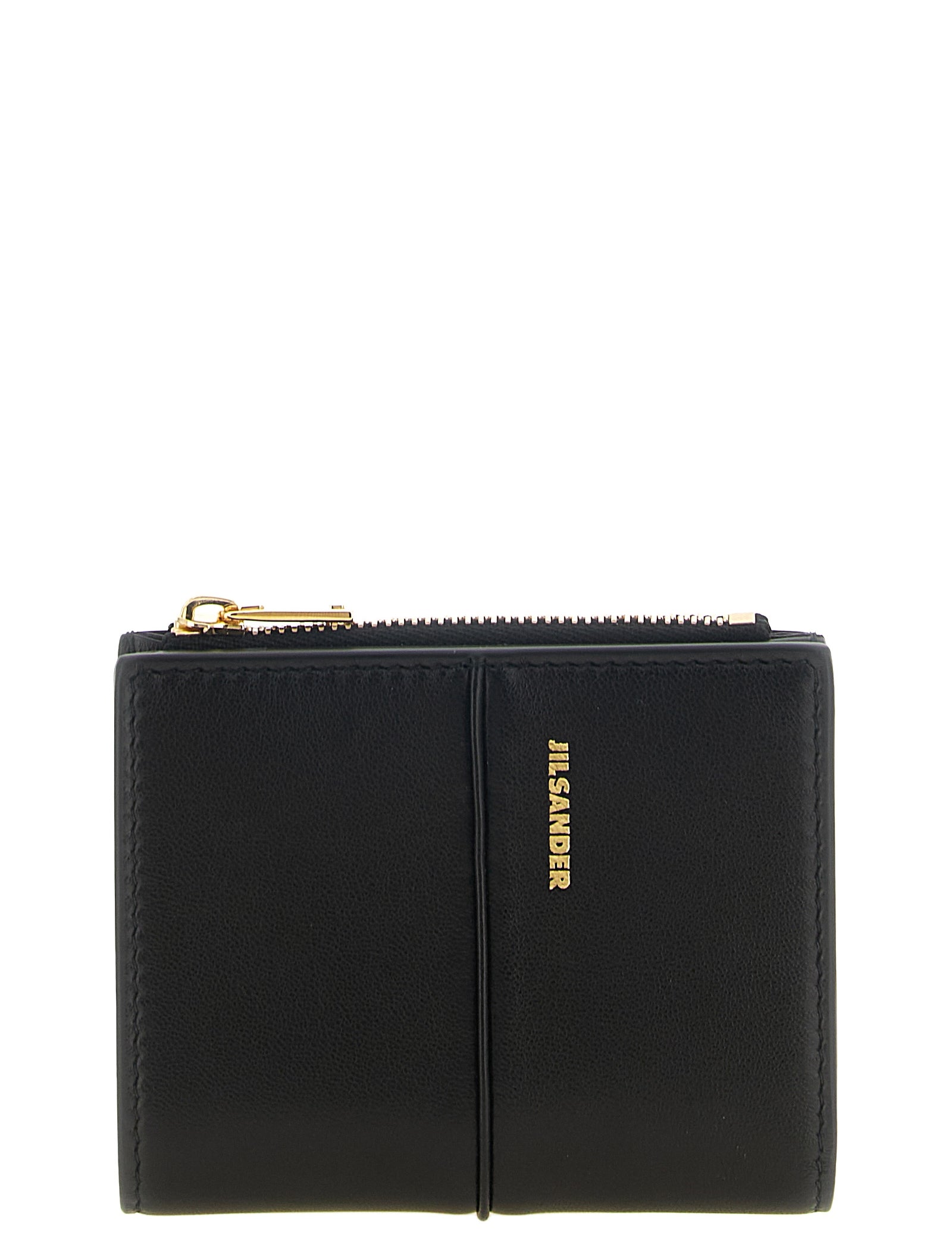 Jil Sander Black Lambskin Cardholder