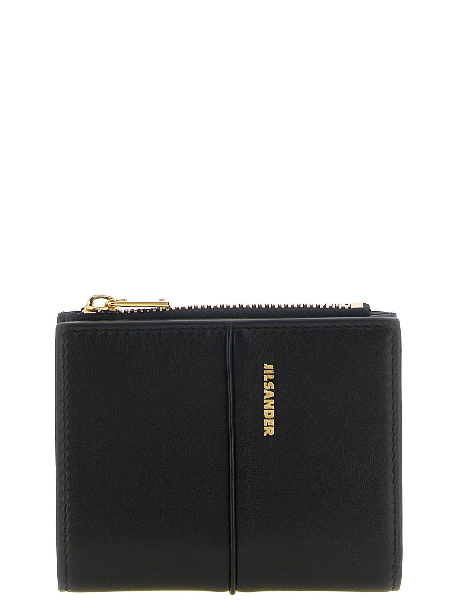 Jil Sander Black Lambskin Cardholder