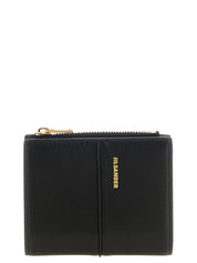 Jil Sander Black Lambskin Cardholder