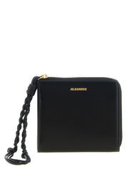 Jil Sander Black Calfskin Cardholder