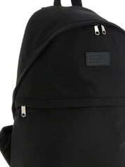 MM6 Maison Margiela Black Polyamide Backpack
