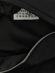 MM6 Maison Margiela Black Polyamide Backpack