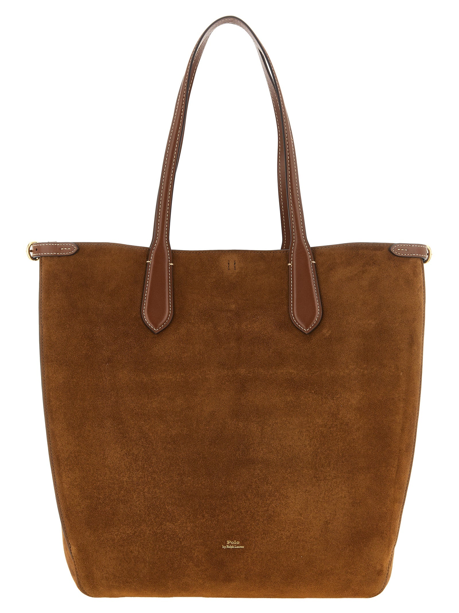Polo Ralph Lauren Brown Suede Shoulder Bag