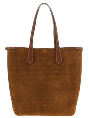 Polo Ralph Lauren Brown Suede Shoulder Bag