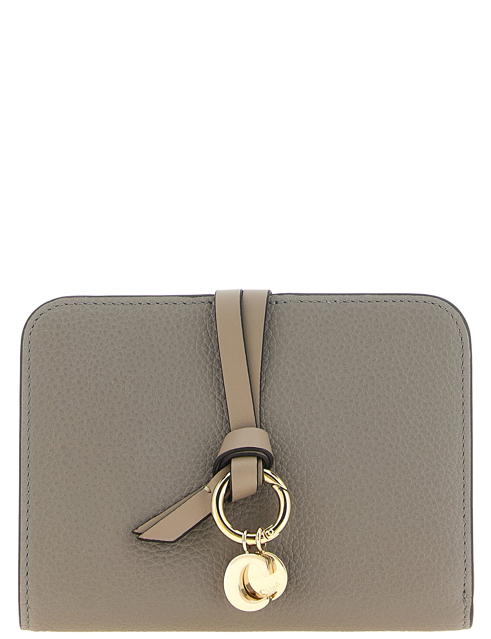 Chloé Gray Calfskin Cardholder