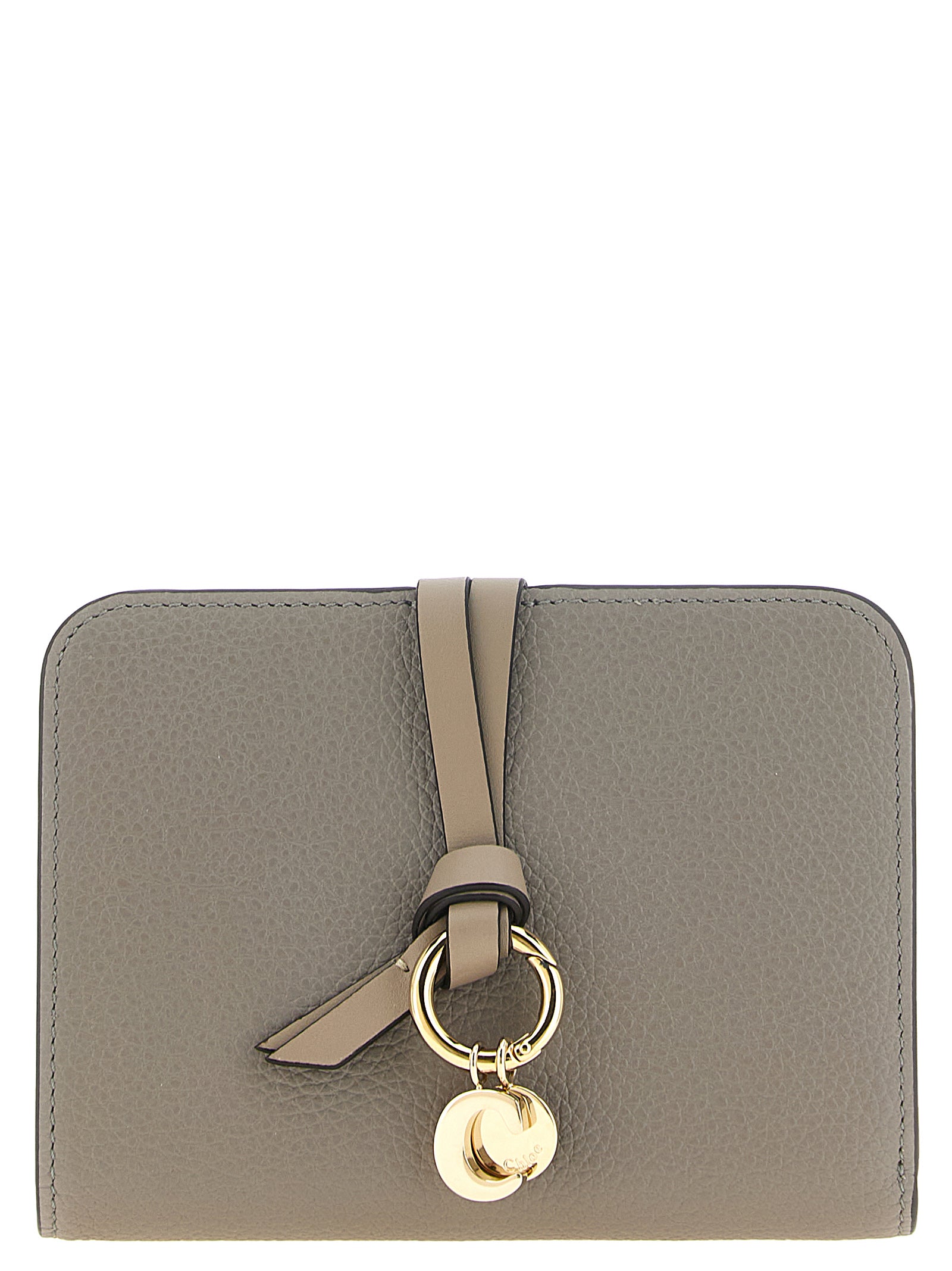 Chloé Gray Calfskin Cardholder