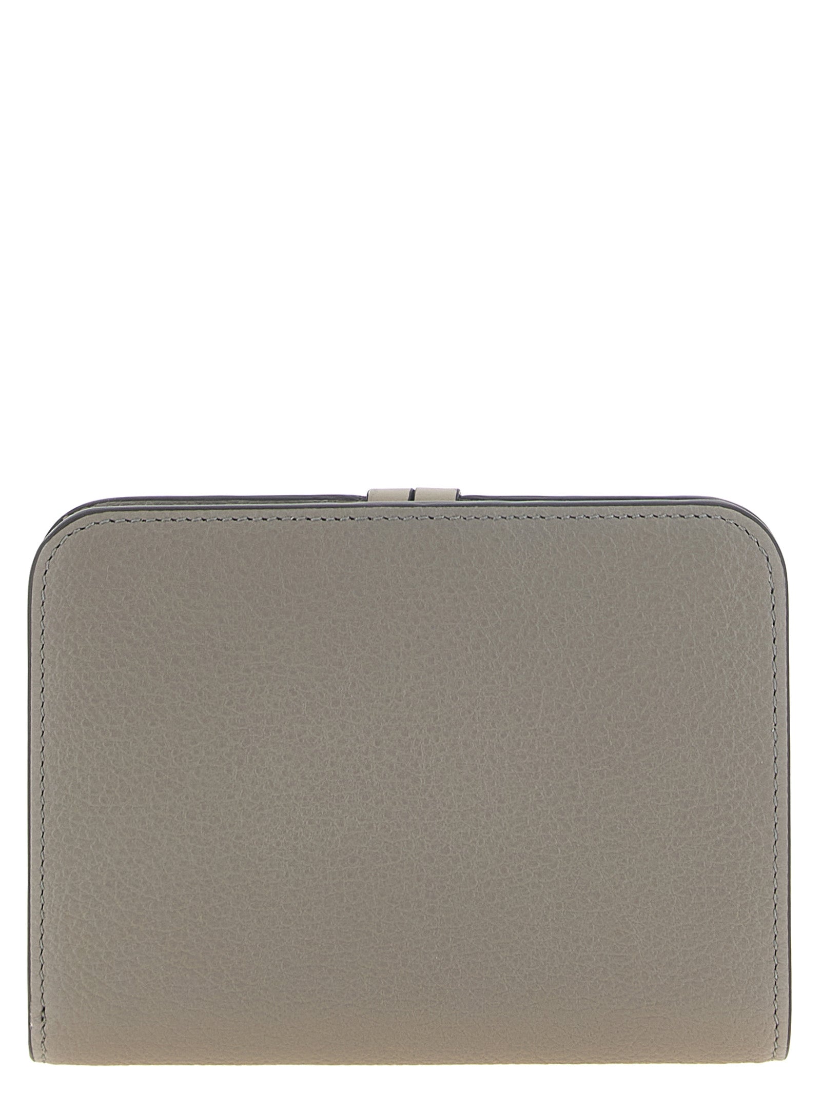Chloé Gray Calfskin Cardholder