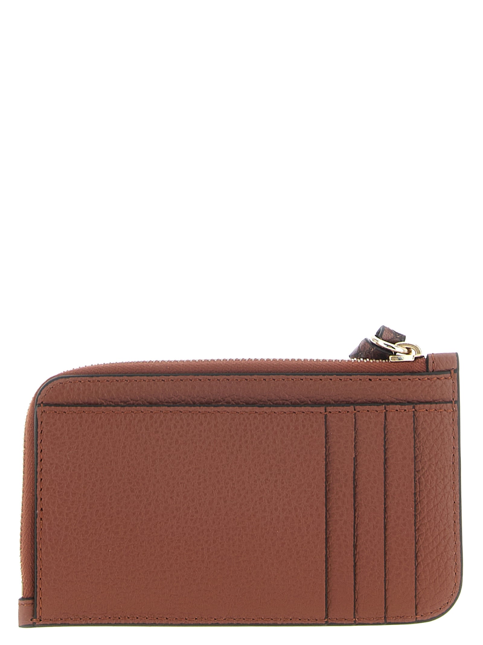 Chloé Brown Calfskin Wallets