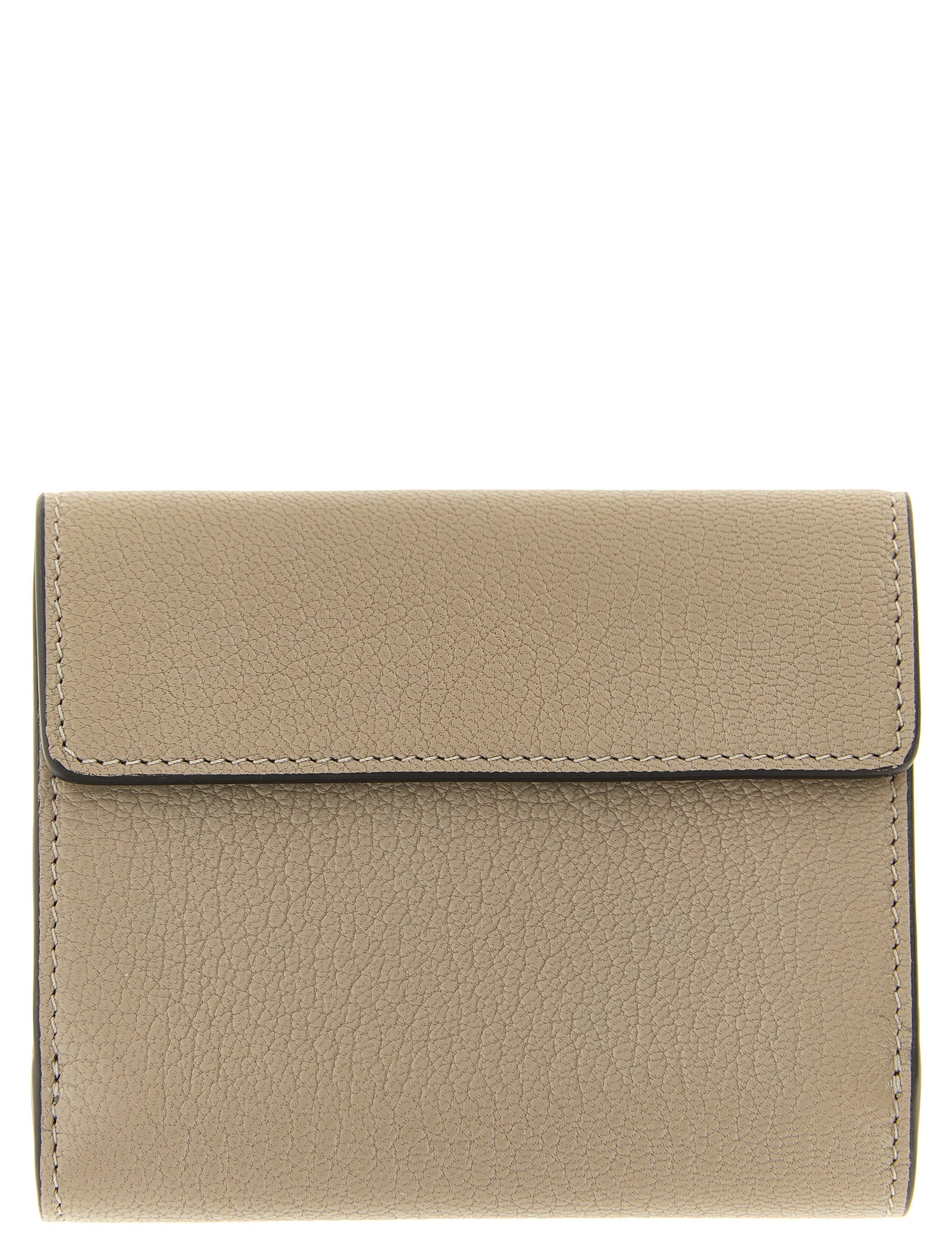 Chloé Beige Goatskin Cardholder