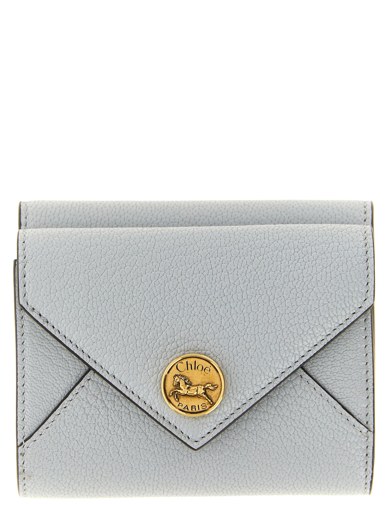 Chloé Powder Blue Goatskin Cardholder