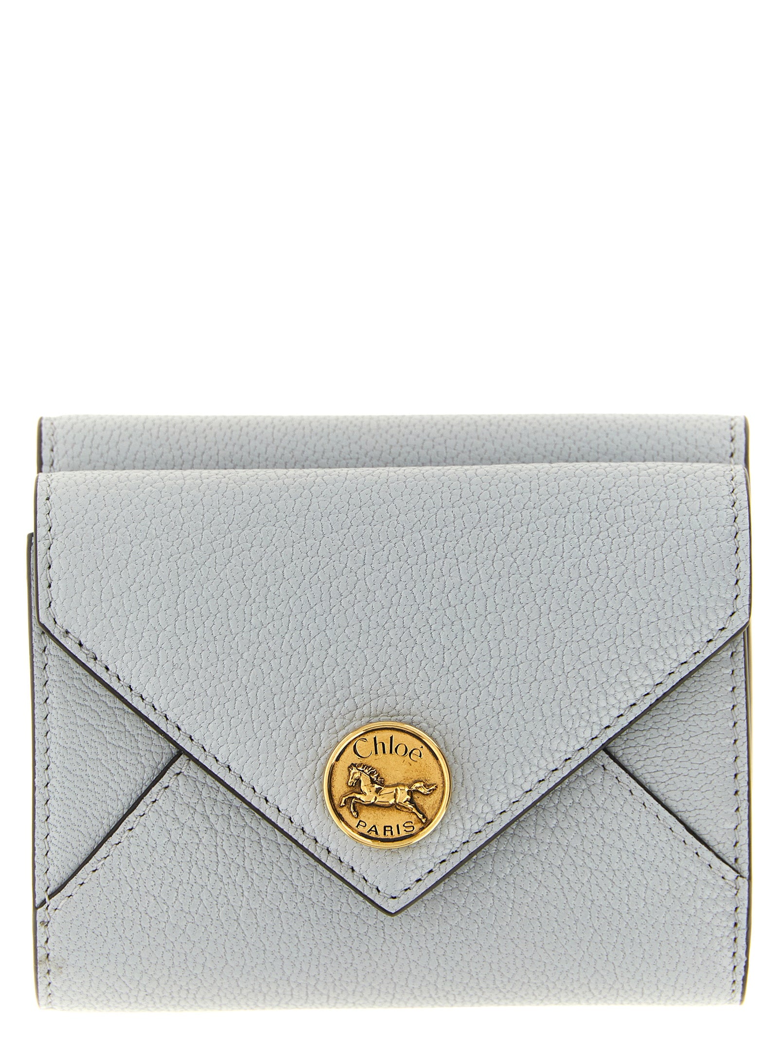 Chloé Powder Blue Goatskin Cardholder