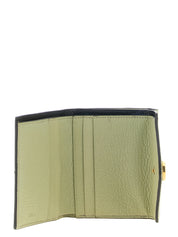 Chloé Sage Green Goat Leather Tri-fold Wallet