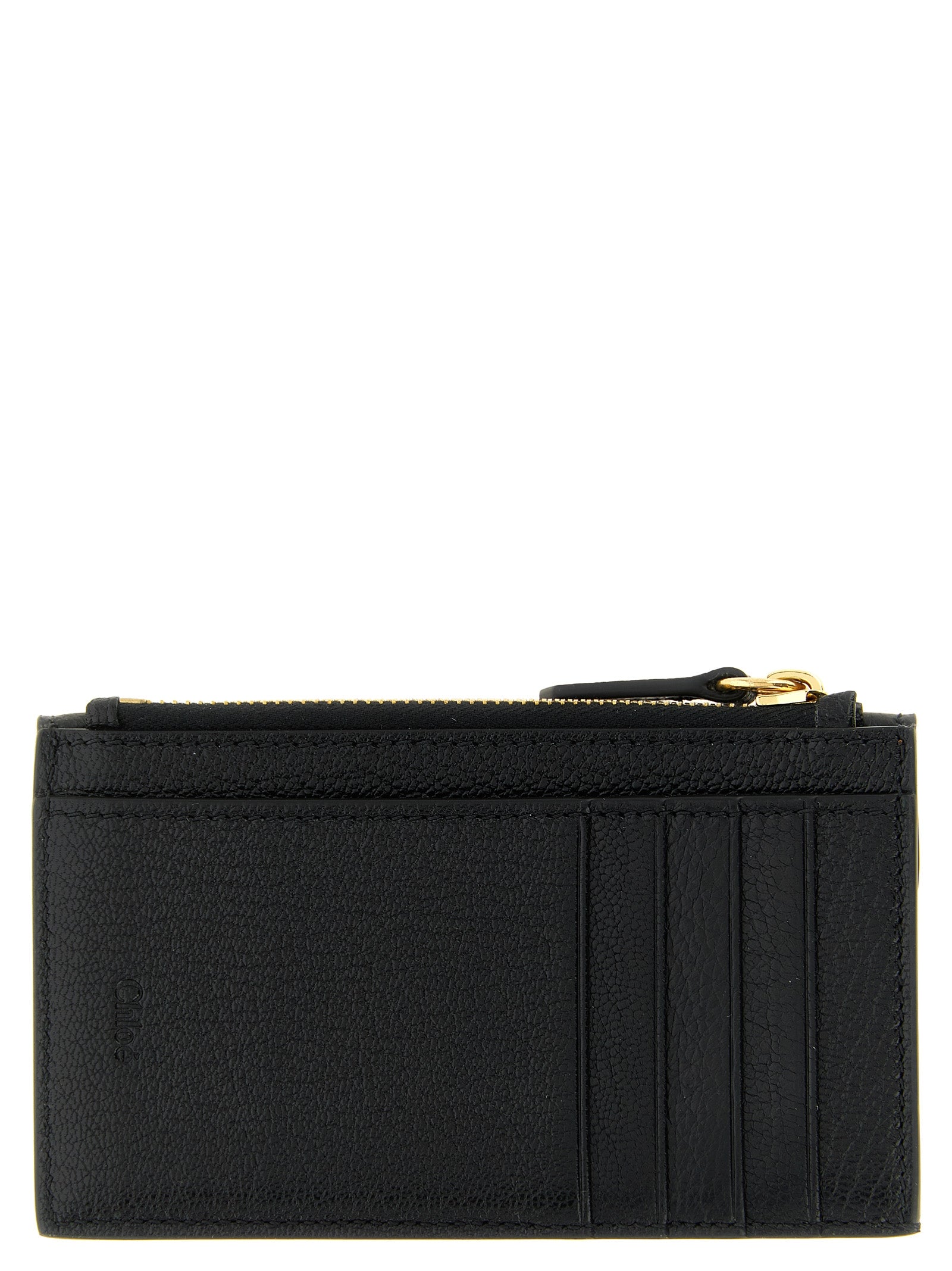 Chloé Black Goatskin Cardholder