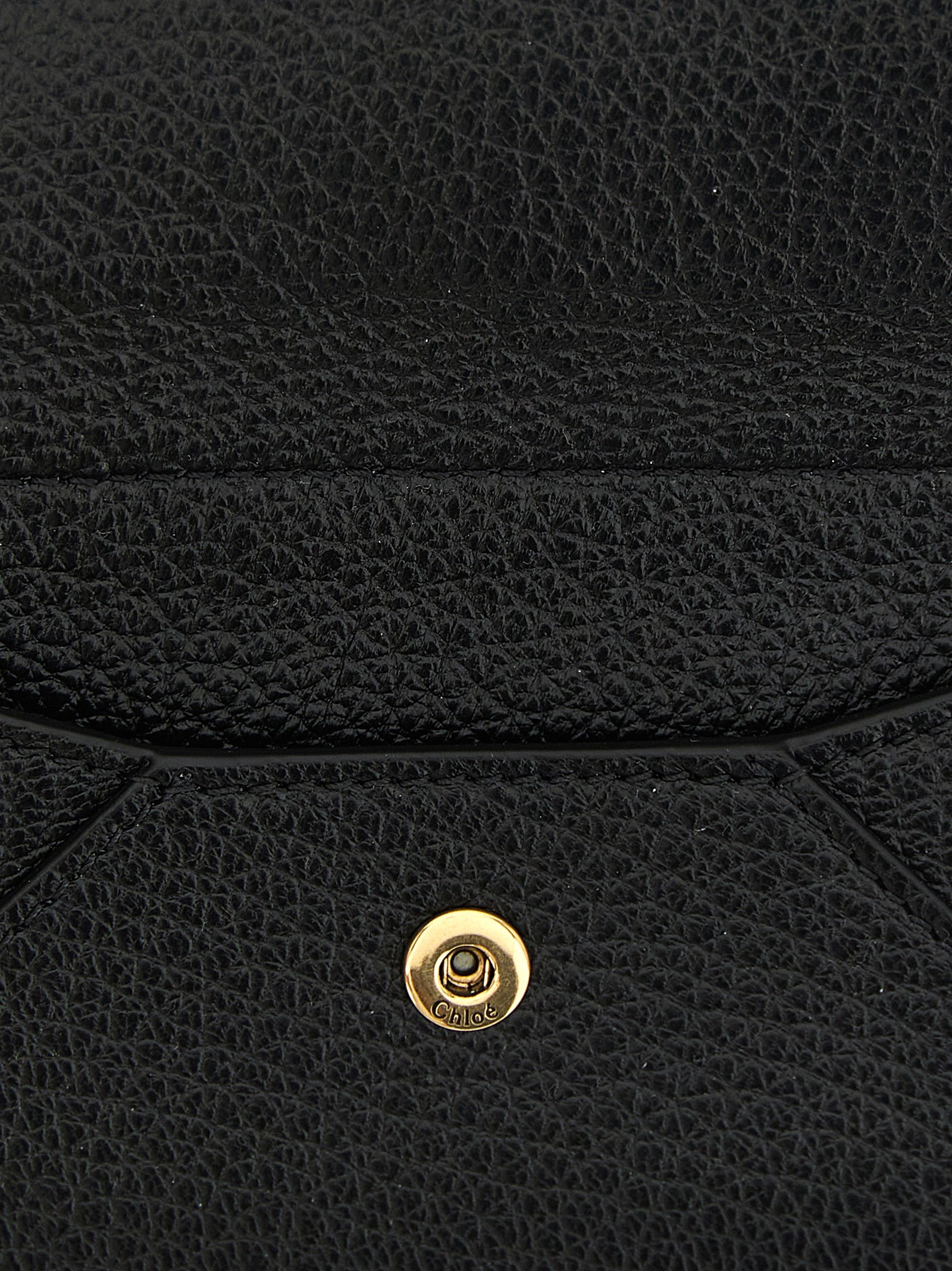 Chloé Black Goatskin Cardholder