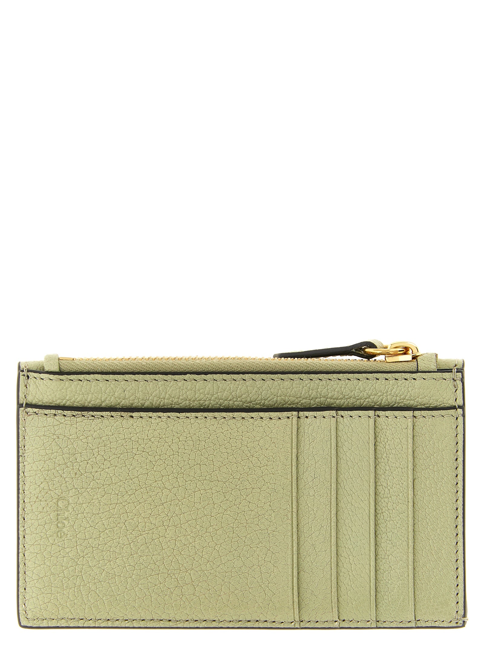Chloé Garnet and Jade Green Goatskin Wallets