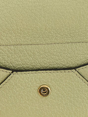 Chloé Garnet and Jade Green Goatskin Wallets
