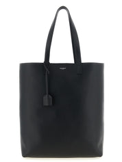 Saint Laurent Black Calfskin Tote Bag