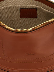 Chloé Brown Calfskin Leather Shoulder Bag